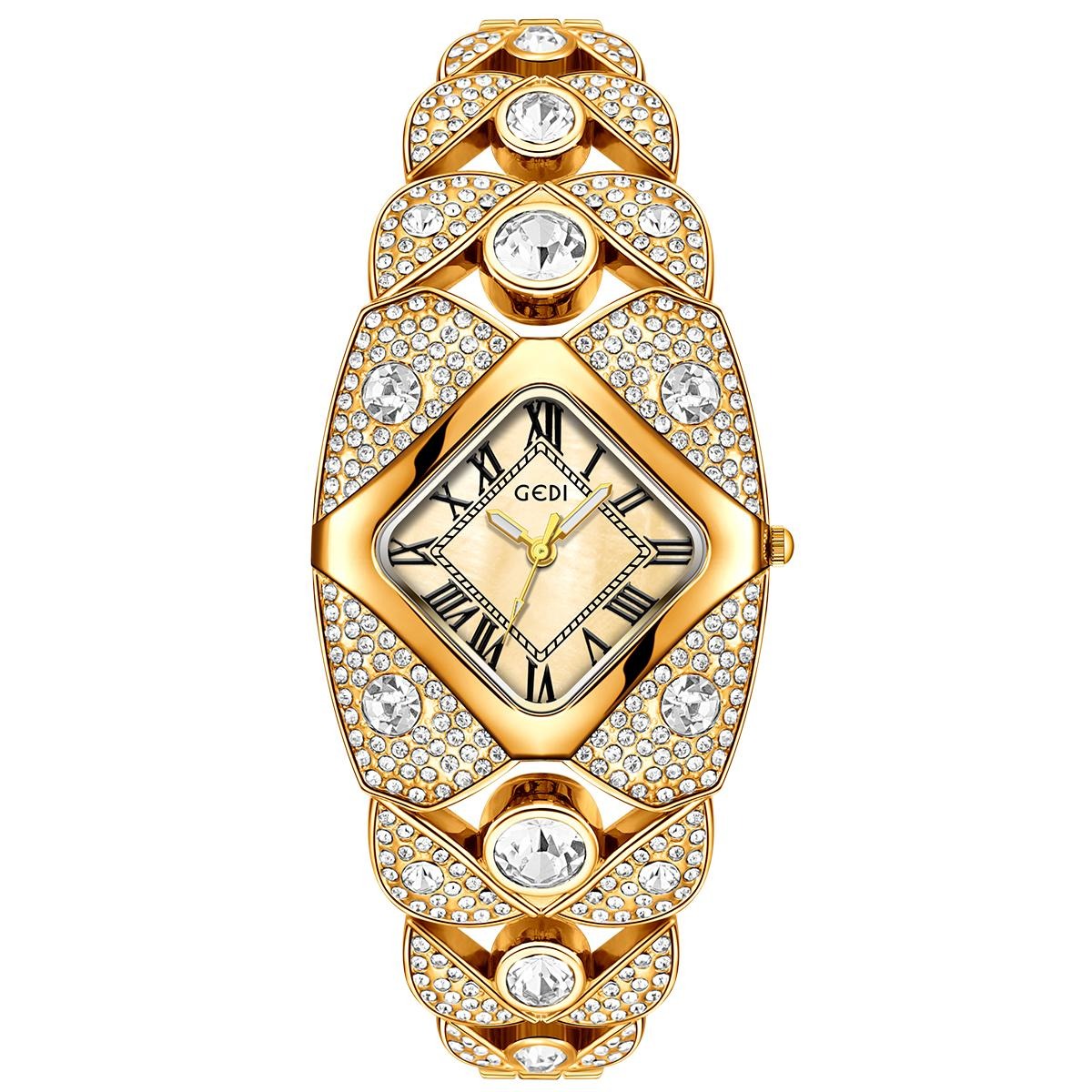 Luxury Watch For Girls - UTHAI L008 Fashionable Women Watch, Waterproof,