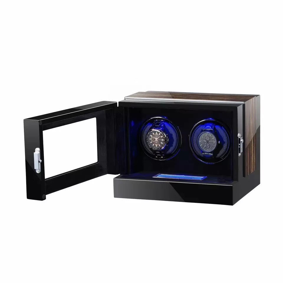 Luxury Watch Storage - 2 Slots Protective Luxury Watch Winder