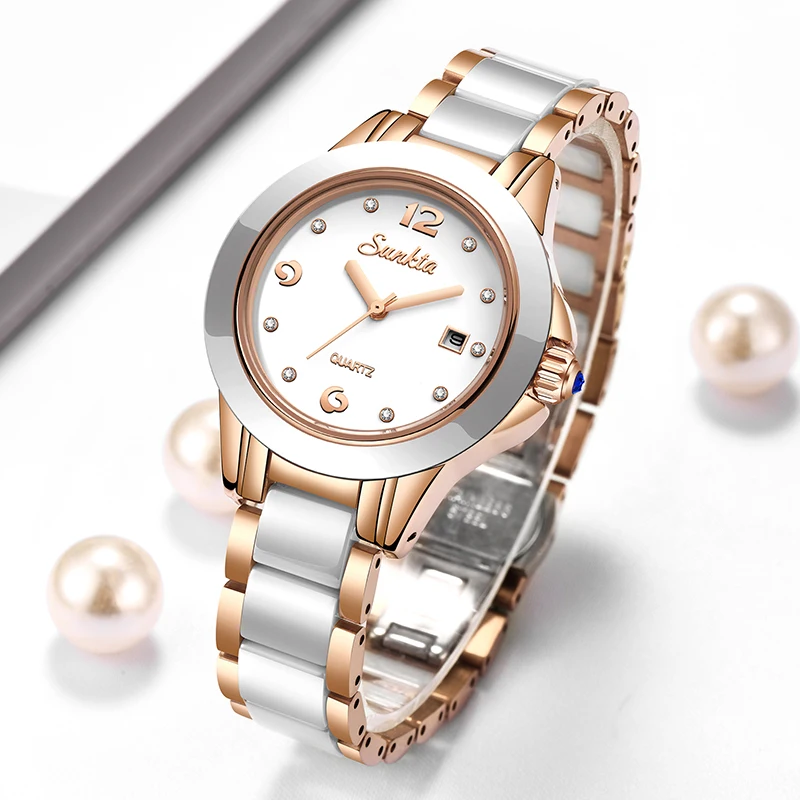 Luxury Watch - Sunkta Fashion Casual Quartz Woman Watch