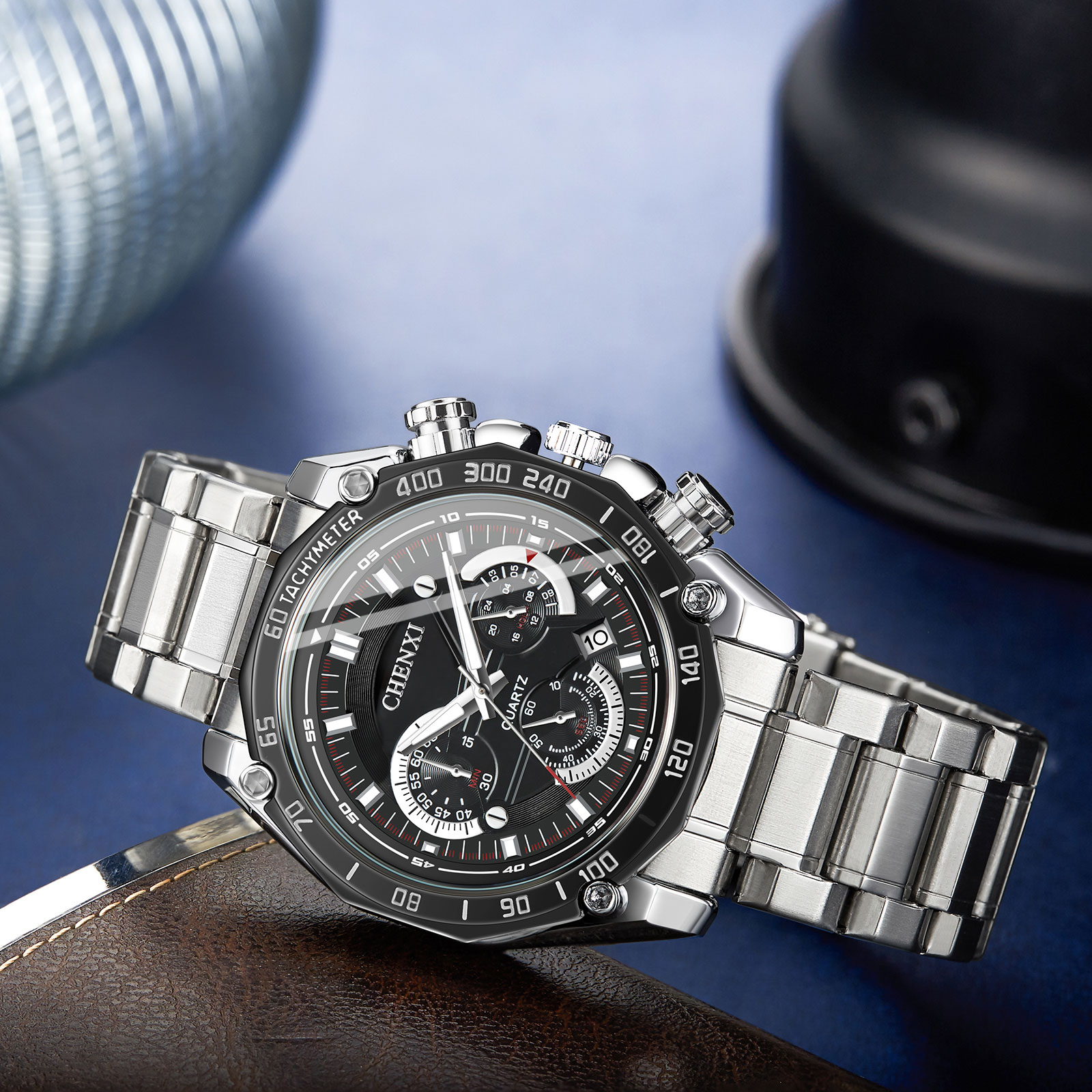 CHENXI Mens Watches Stainless  - Zen Luxury Watch recension och pris