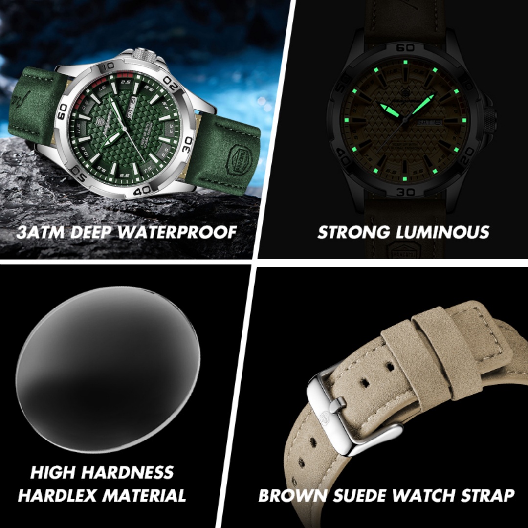 PAAZOMU Luxury Brand Men Watch - Zen Luxury Watch recension och pris
