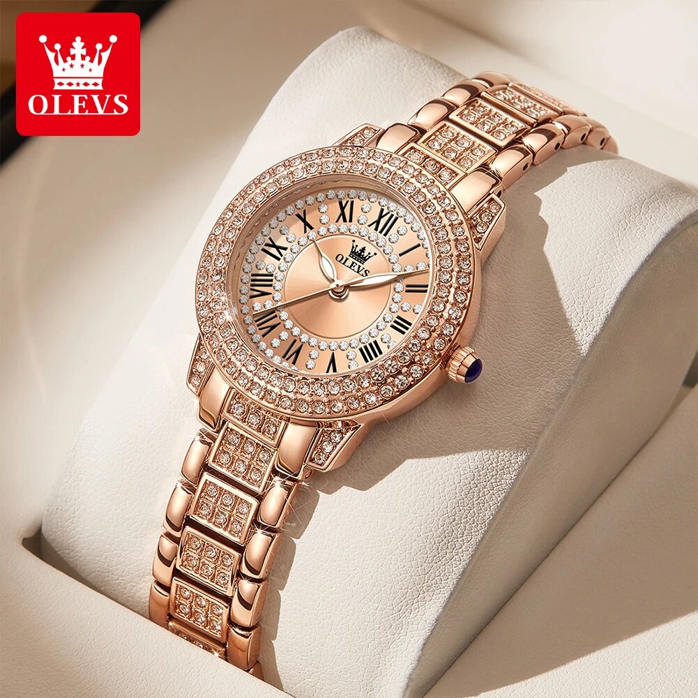 OLEVS 9943 Luxury All Diamond  - Luxury Watch For Girls recension och pris
