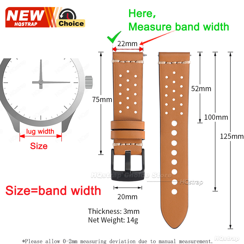 Stitching Breathable Watch Str - Luxury Watch Rubber Strap recension och pris