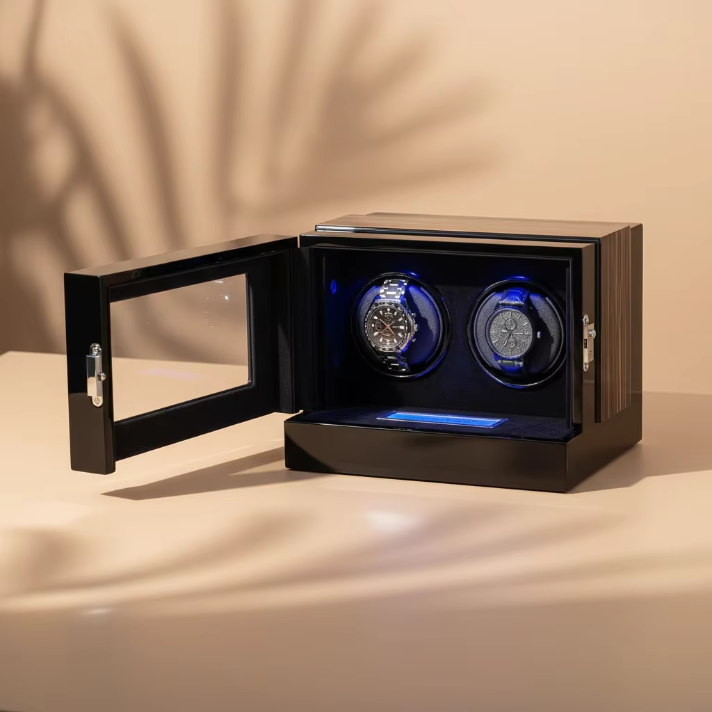 2 Slots Protective Luxury Watc - Luxury Watch Storage recension och pris