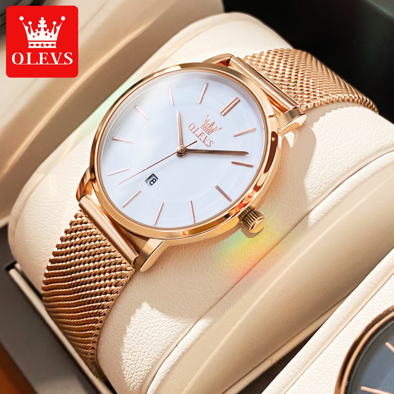 OLEVS Watches For Women Quartz - Luxury Watch Storage recension och pris