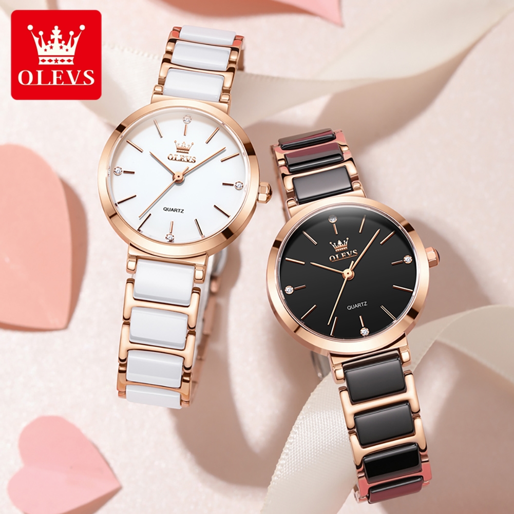 OLEVS Women Watch 5877 Luxury  - Luxury Watch Storage recension och pris