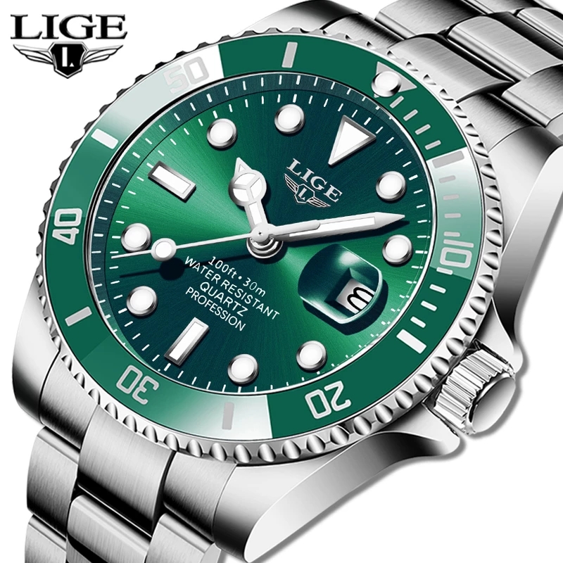LIGE Top Brand Luxury Fashion  - Zen Luxury Watch recension och pris