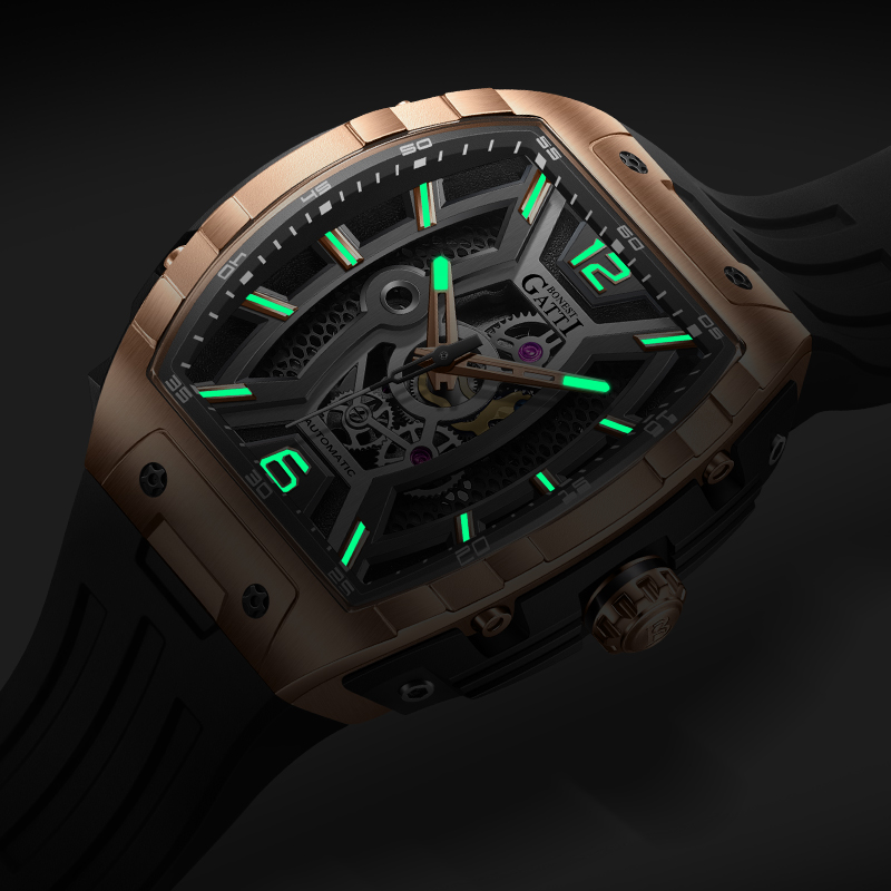 BONEST GATTI Germany Automatic - Luxury Watch Rubber Strap recension och pris