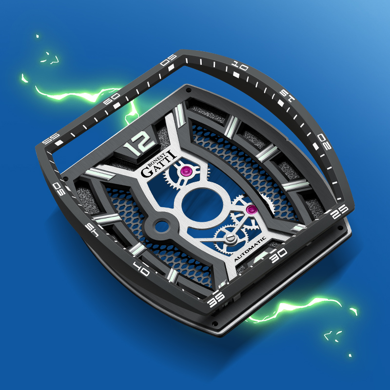 BONEST GATTI Germany Automatic - Luxury Watch Rubber Strap recension och pris