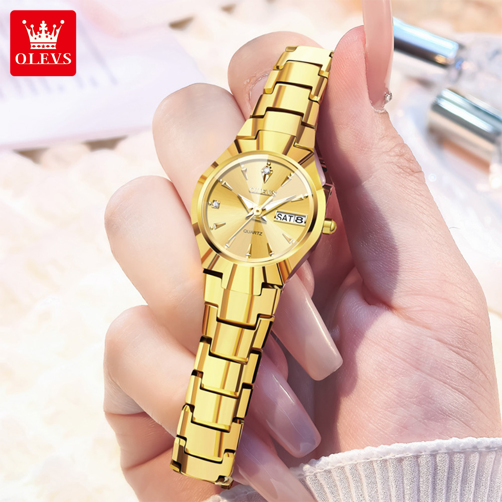 OLEVS Ladies Watch 8697 Luxury - Luxury Watch Display recension och pris