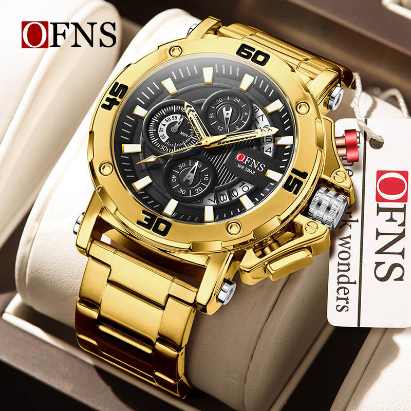 OFNS 7502 Luxury Quartz Men's  - Luxury Watch Hublot recension och pris