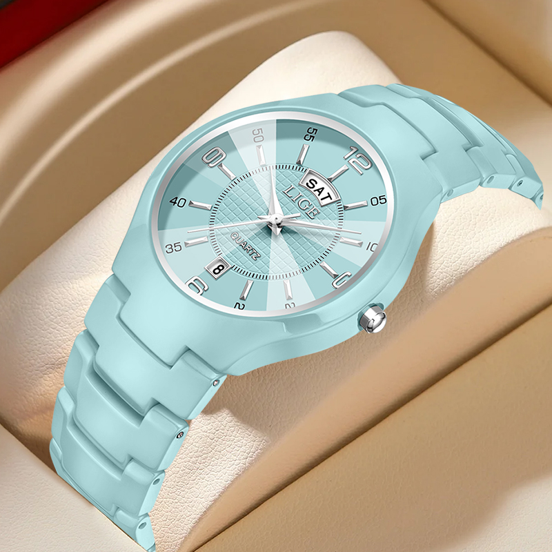 LIGE Luxury Elegant Quartz Wom - Luxury Watch recension och pris
