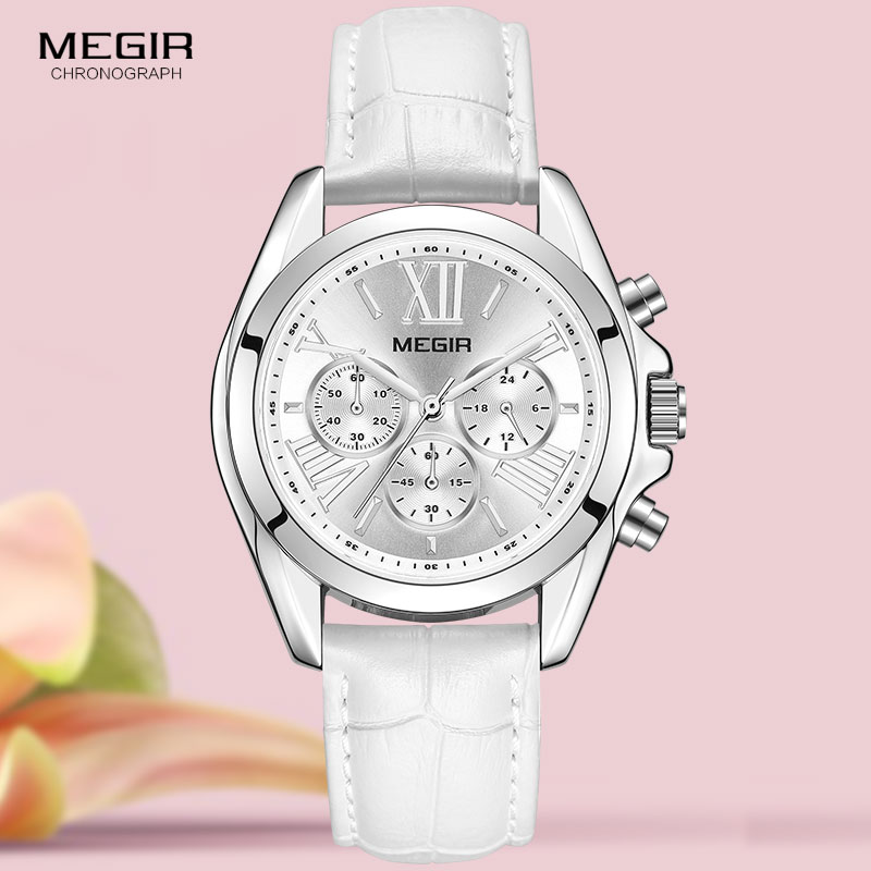 MEGIR2019 New Luxury Leather W - Luxury Watch For Sale recension och pris