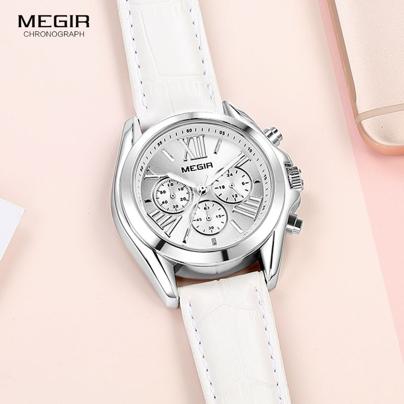 MEGIR2019 New Luxury Leather W - Luxury Watch For Sale recension och pris