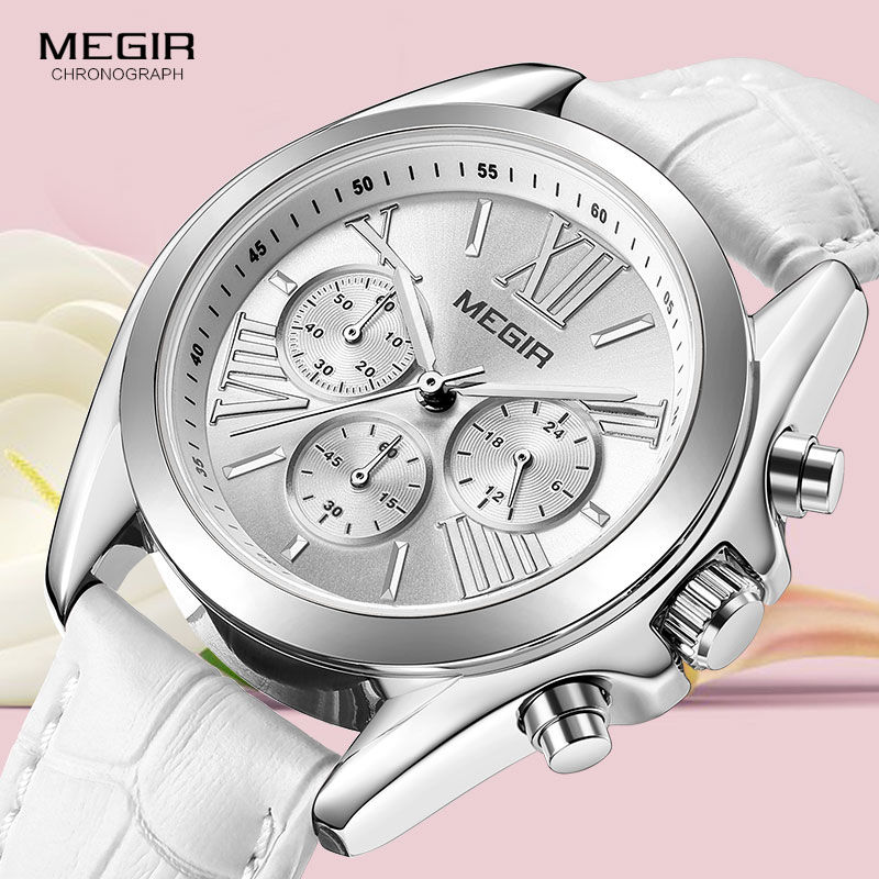 MEGIR2019 New Luxury Leather W - Luxury Watch For Sale recension och pris