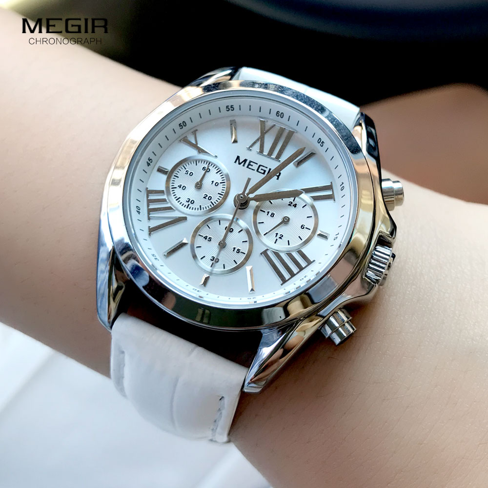 MEGIR2019 New Luxury Leather W - Luxury Watch For Sale recension och pris