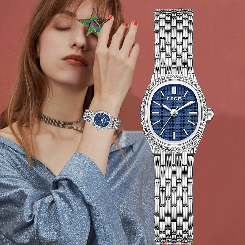 LIGE Fashion Luxury Quartz Wom - Luxury Watch recension och pris