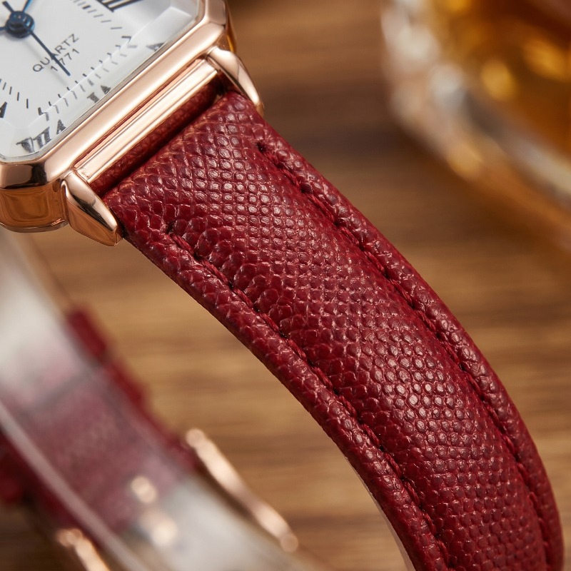 Fashion Rectangle Quartz Watch - Luxury Watch For Girls recension och pris