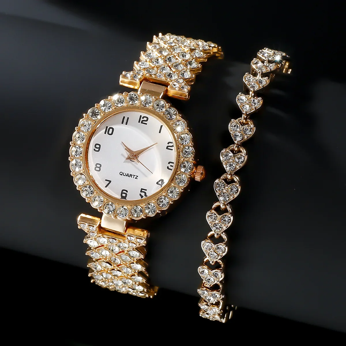 1pcs/2pcs Luxury Fashion Women - Luxury Watch For Girls recension och pris