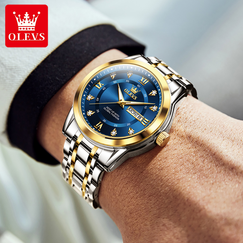 OLEVS Brand Fashion men's watc - Luxury Watch For Men recension och pris