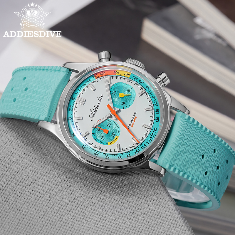 ADDIESDIVE NEW Multifunction C - Luxury Watch Rubber Strap recension och pris