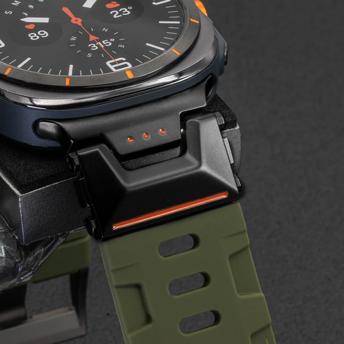 Rubber Silicone Strap for Sams - Luxury Watch Rubber Strap recension och pris
