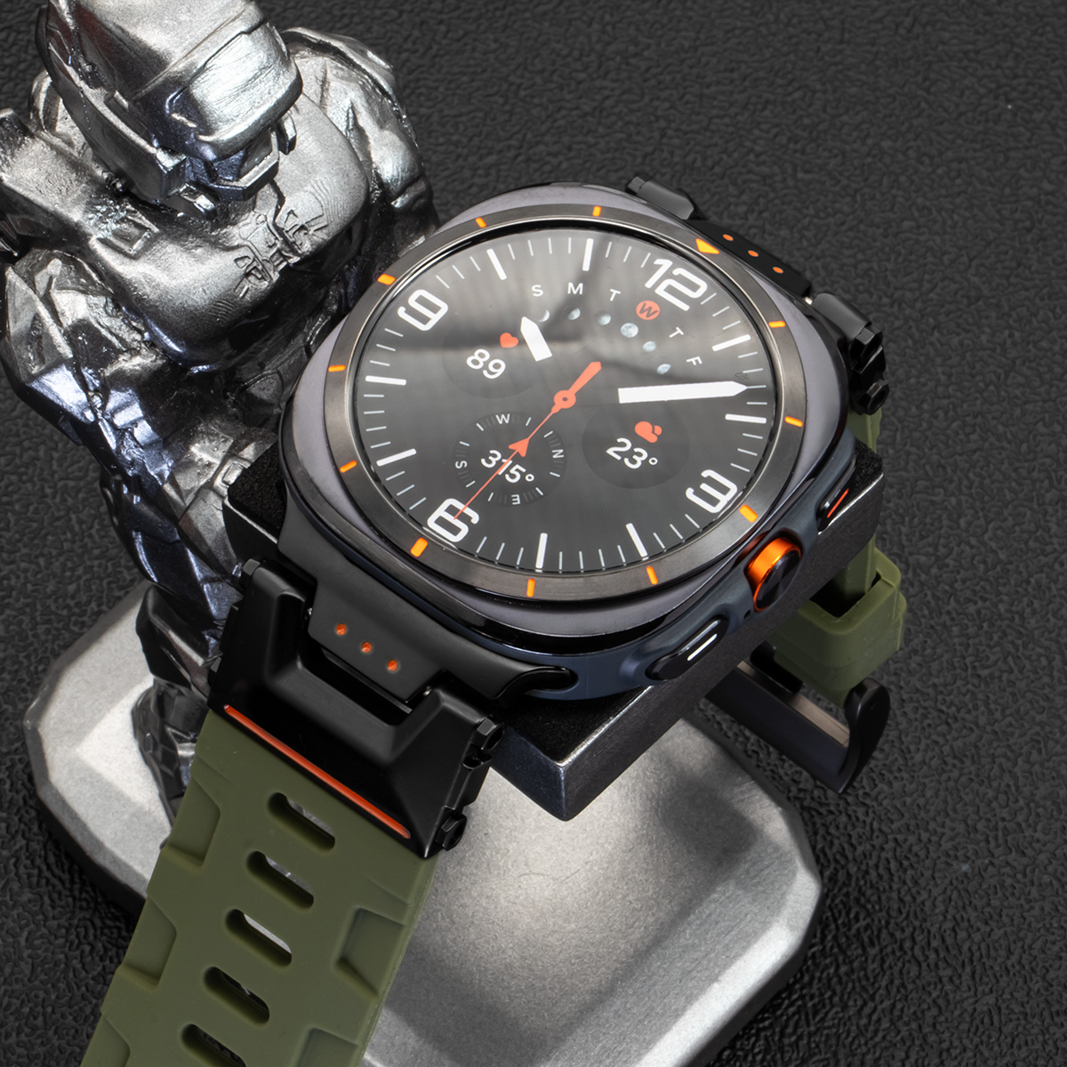 Rubber Silicone Strap for Sams - Luxury Watch Rubber Strap recension och pris