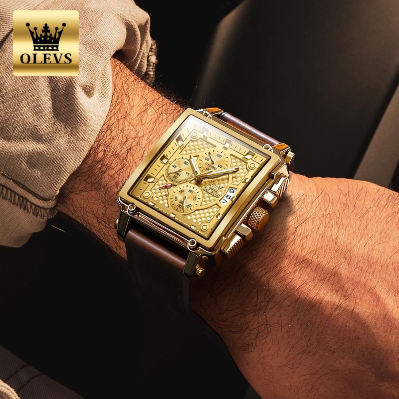OLEVS Brand Mens Watches Water - Luxury Watch For Men recension och pris