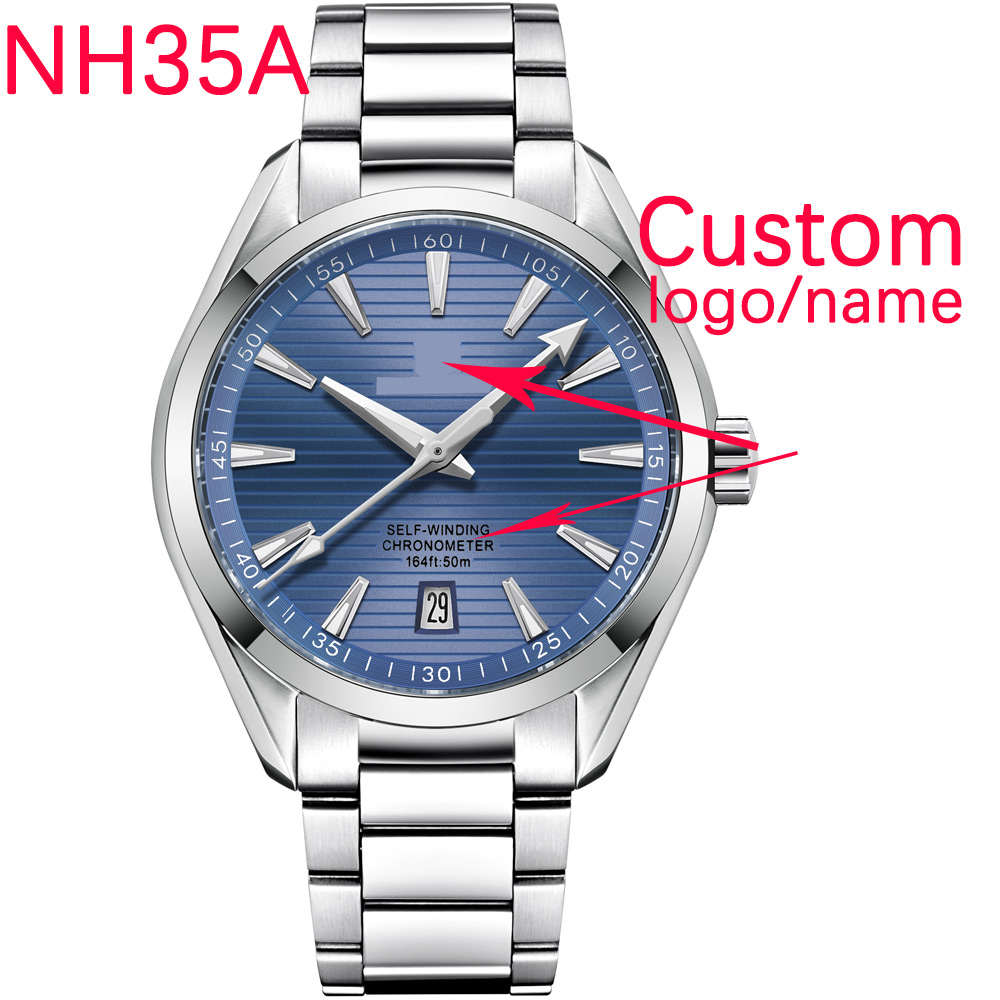 Luxury NH35 Movt Custom Logo 4 - Luxury Watch Design recension och pris