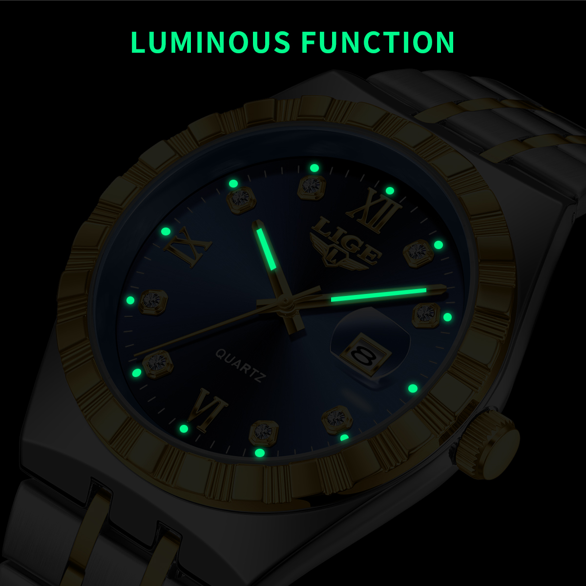 LIGE Business Men Watches Top  - Luxury Watch For Men recension och pris