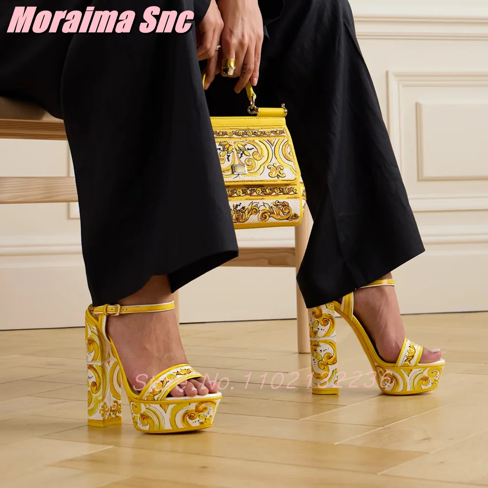 Luxury Printed Platform Sandal - Luxury Watch For Girls recension och pris